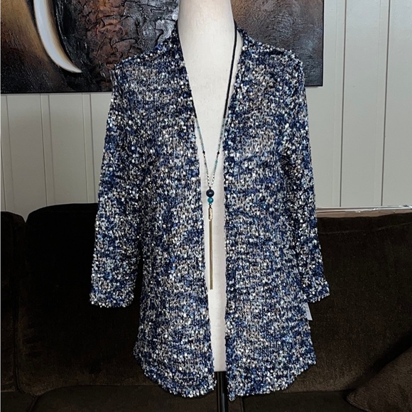 Alfred Dunner • Size Small (P) • Cardigan • Sweater • Blue • New W/ Tags - Picture 2 of 16